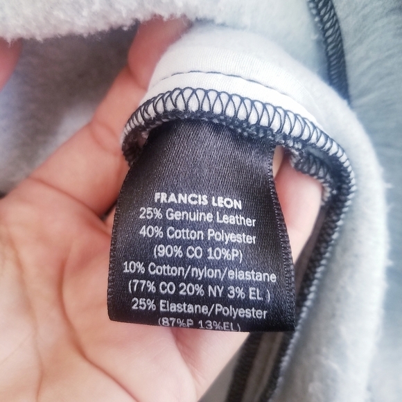 🌸Francis Leon x Barney's New York| Leather Jacket - Picture 8 of 13